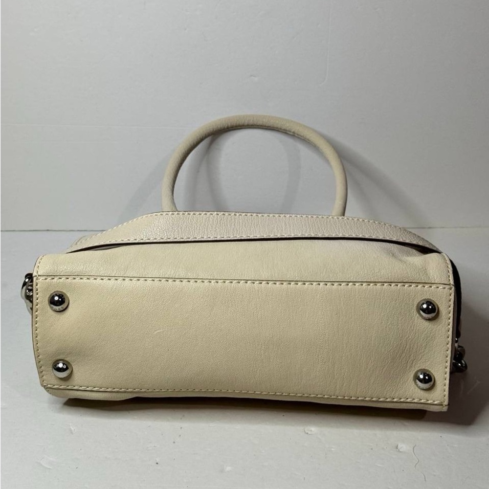 Michael Kors Hamilton Satchel Shoulder Bag Ivory - Picture 10 of 14